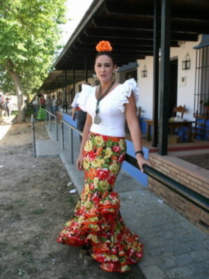 Viki Martin Berrocal en el Rocio