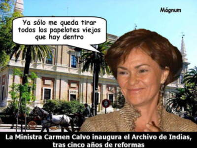 La Ministra Carmen Calvo inaugura Archivo de Indias