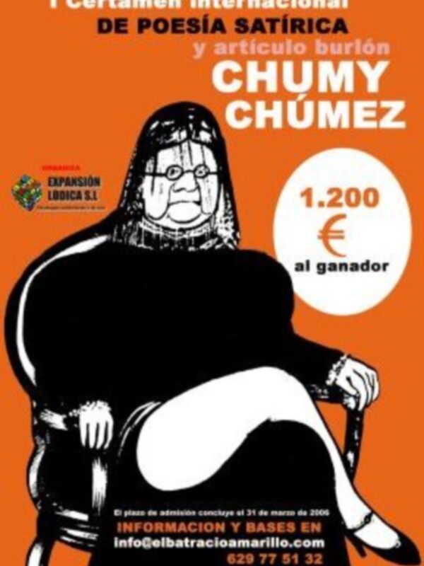 Convocado Premio de poesia satírica y articulo burlón