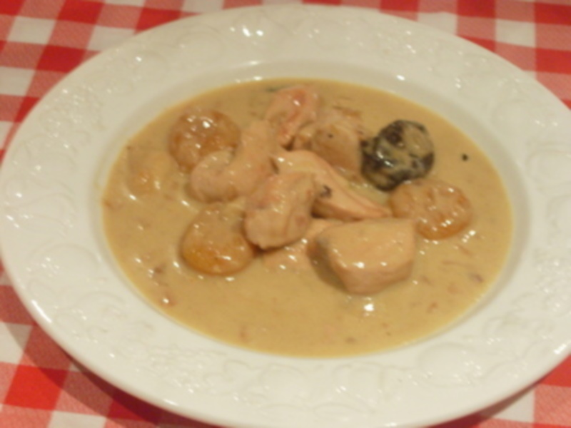 La receta de María: Pollo al curry con pasas y orejones