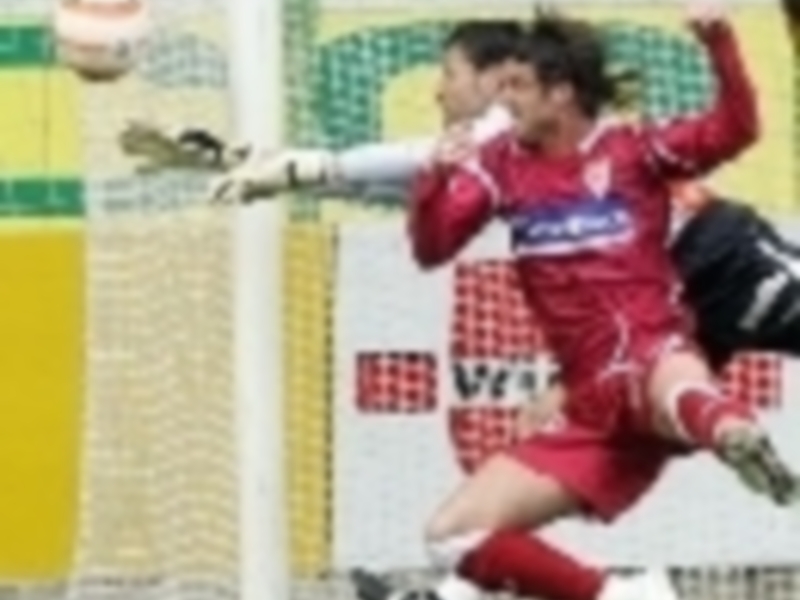 Aitor Ocio fue el protagonista en el encuentro ante el Alavés.