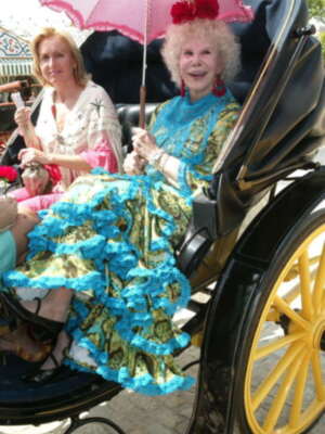 Muchos Famosos en la Feria de Abril 2006