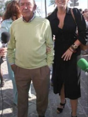 Viki martín Berrocal acompañó a sus padres a los toros