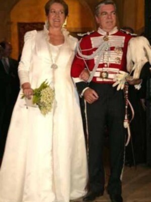 Carmen Martínez Bordiú asistió a la boda de Isabel Cobo y el Marqués de Benamejí