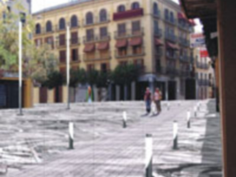 Comienzan en Sevilla las obras en Jesús de las Tres Caídas y Plaza de la Pescadería