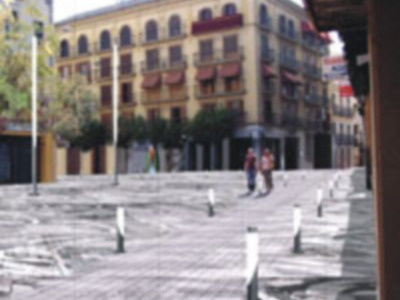 Comienzan en Sevilla las obras en Jesús de las Tres Caídas y Plaza de la Pescadería