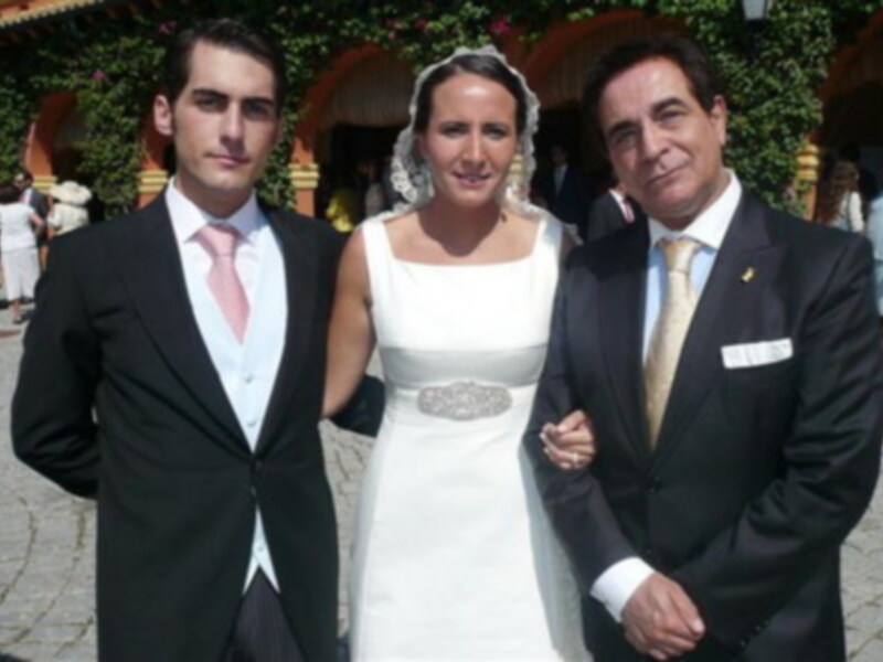 Boda en Sevilla de Teresa García Moscoso y Javier Guajardo-Fajardo 