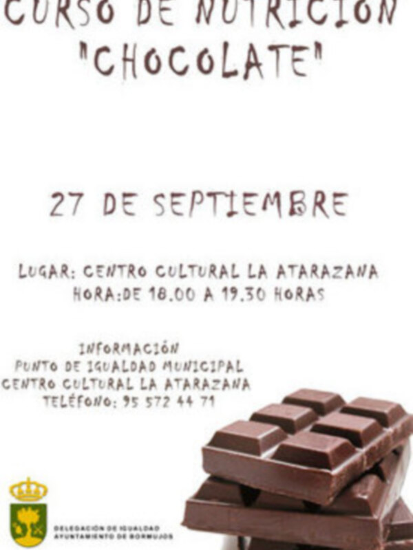 Curso de nutricion, chocolate ,algo mas que un placer 