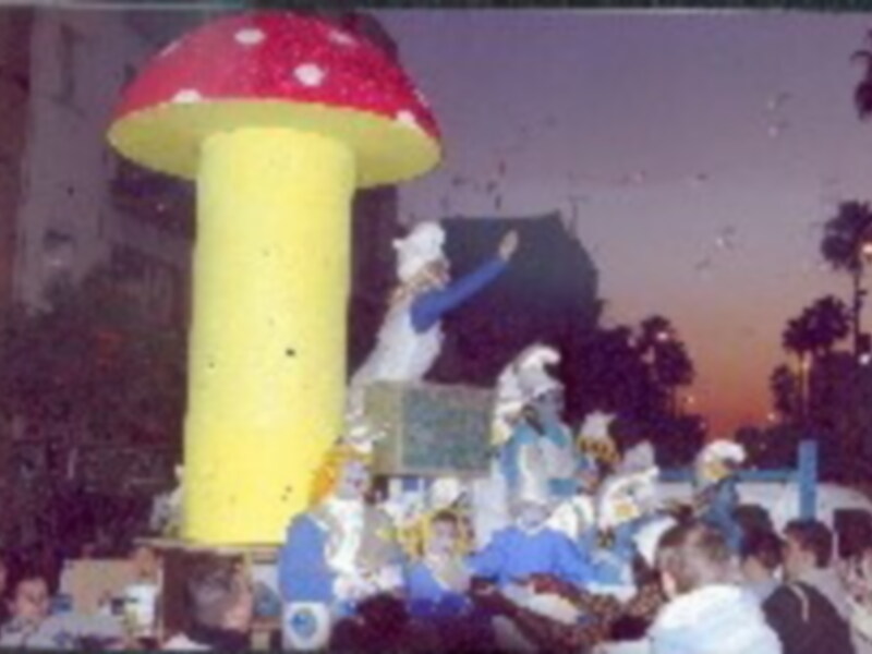 Cabalgata de Reyes Magos de  Su Eminencia , en Sevilla 