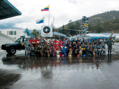 ARCÓN : Potenciando Operatividad Internacional en Perros de Búsqueda.