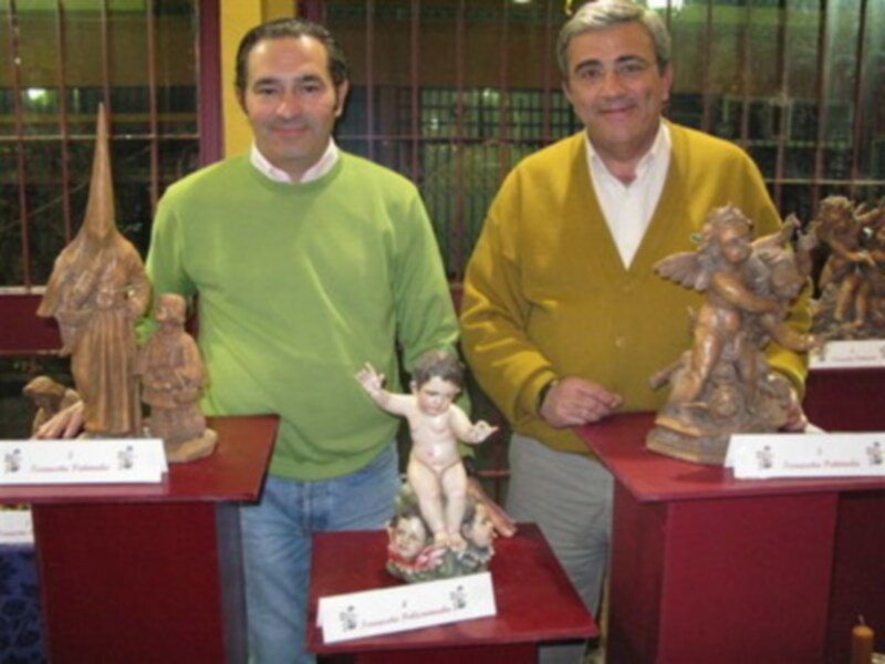 El imaginero trianero Francisco Rodríguez ha inaugurado exposición 