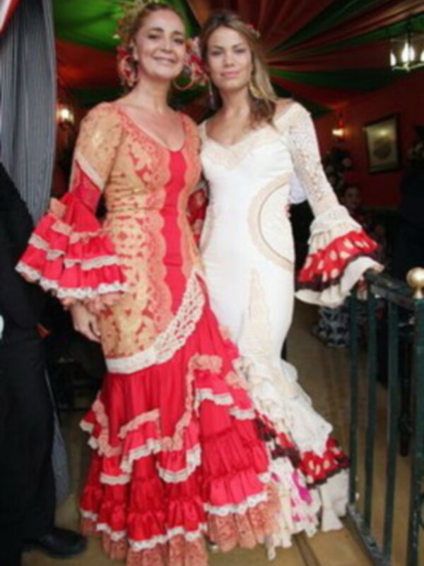 Carla Goyanes, con diseño de Aurora Gaviño