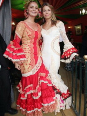 Carla Goyanes, con diseño de Aurora Gaviño