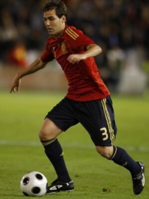 Fernando Navarro debuta en la Euro2008 como Sevillista
