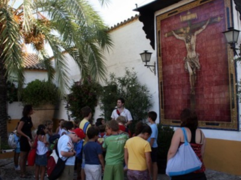 Los niños del Aula de la Naturaleza visitan la Hacienda Mejina de Espartinas