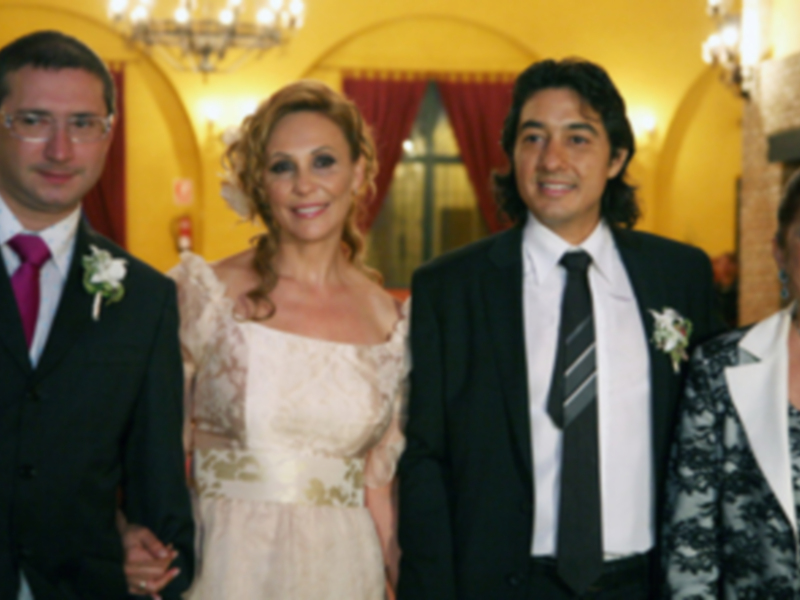 VALDERRAMA CONTRAJO MATRIMONIO EN SEVILLA CON LA DIRECTORA DE CINE ROSA PEÑA