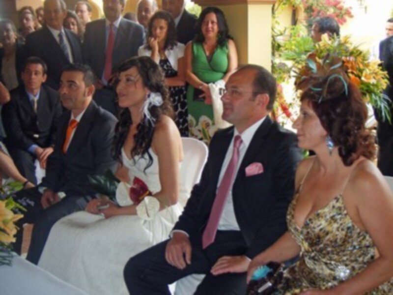 Enlace matrimonial en Sevilla de las familias Dalí  Mora.