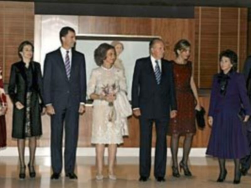 La familia real acompaña a Sofía en su 70° cumpleaños a un concierto de Zubin Mehta