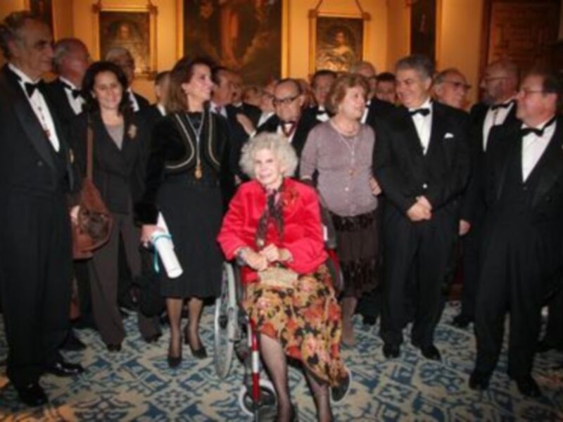 La Duquesa de Alba regresó a Sevilla,