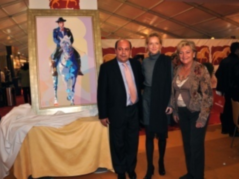 presentado en SICAB el cartel del año 2009 obra de la pintora Uta Geub