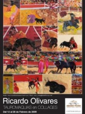 Exposición de pinturas del artista Ricardo Olivares