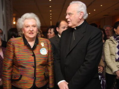 La infanta doña Pilar de Borbon y Maria Jose Campanario inauguraron en Sevilla la 23 edicion del Rastrillo de Sevilla,