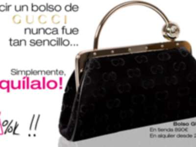 Presentación en Sevilla de la primera tienda online de alquiler de bolsos y corbatas de firma en Andalucía