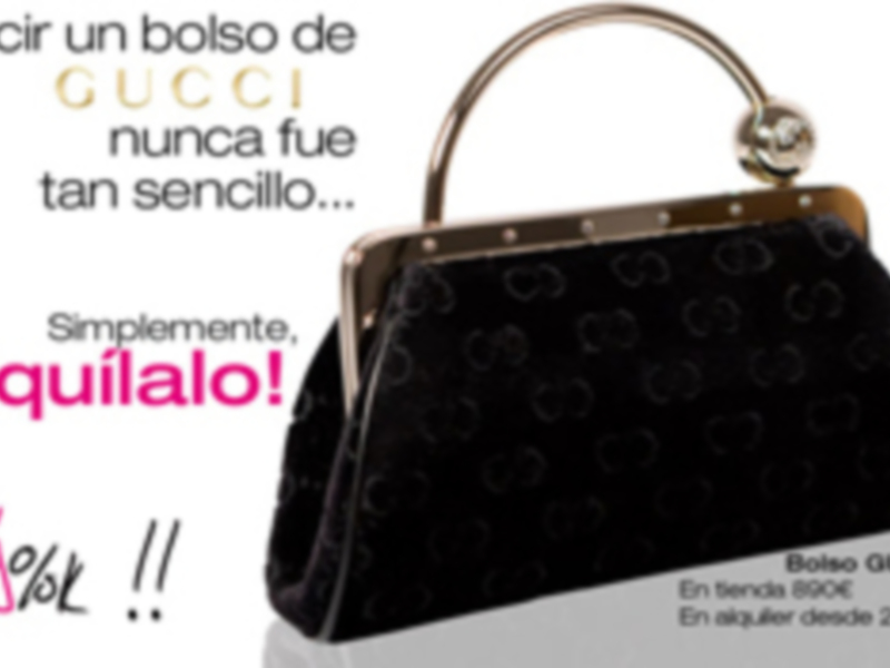 Presentación en Sevilla de la primera tienda online de alquiler de bolsos y corbatas de firma en Andalucía