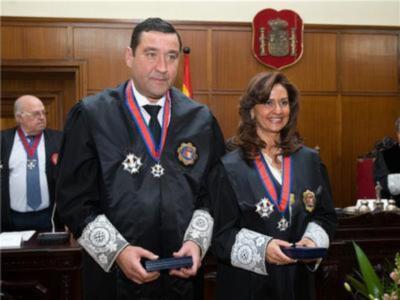 Concesión a Federico Jiménez Ballester de la medalla Cruz de Primera Clase de San Raimundo de Peñafort en Sevilla