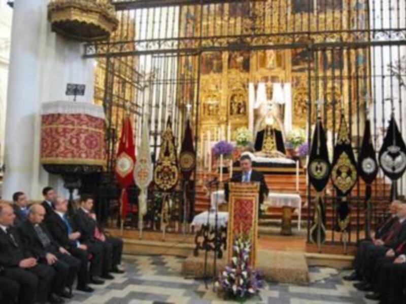 El pregón de Marchena cita al aborto, el matrimonio y a los dos proyectos de hermandad