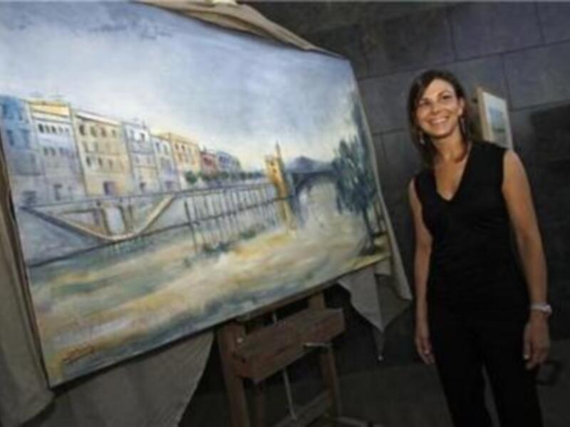 Ines Loring Moxo presenta su exposición Paisajes con figuras