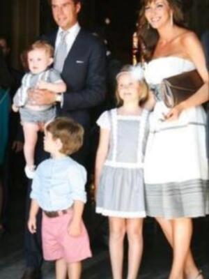 Arancha del sol y Finito de Córdoba  bautizan a su hijo Juan Rodrigo en Córdoba