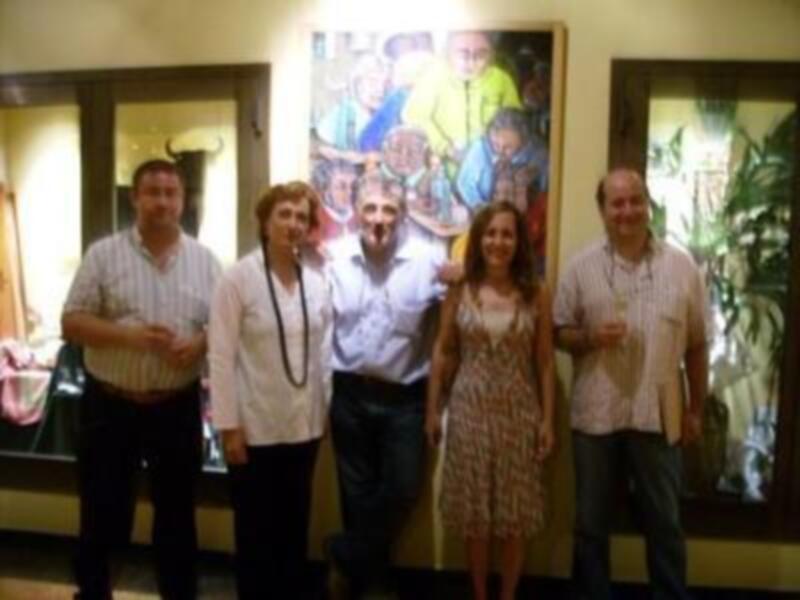 Ramón Epifanio expone en el Casino Bahía de Cádiz su atractiva y rica obra