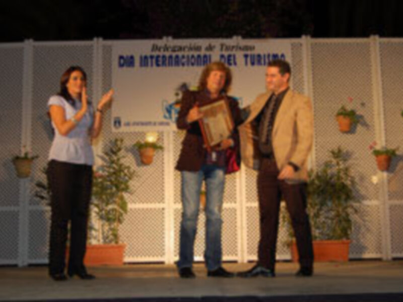 José Mercé y hosteleros, premiados en el  Día Internacional del Turismo(Chipiona)