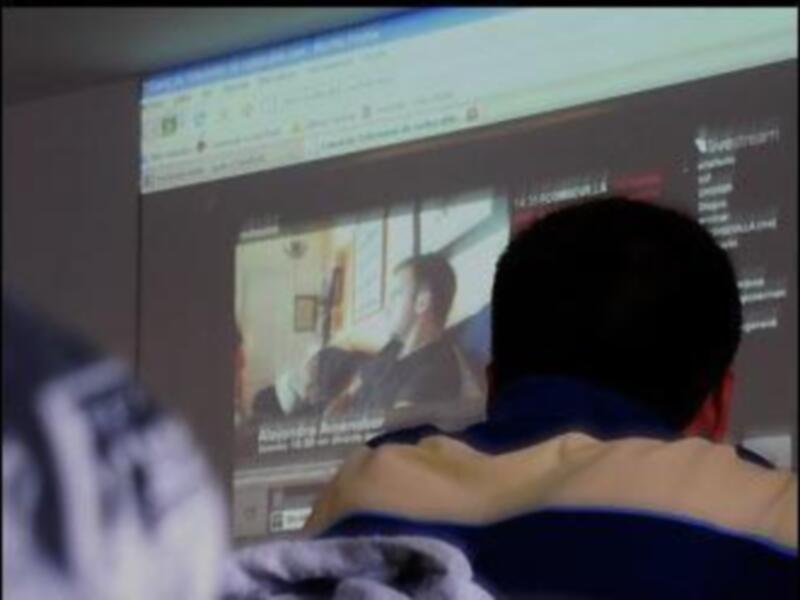 Videoentrevista en la Facultad de Comunicación de la Universidad de Sevilla con Alejandro Amenábar