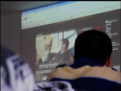 Videoentrevista en la Facultad de Comunicación de la Universidad de Sevilla con Alejandro Amenábar