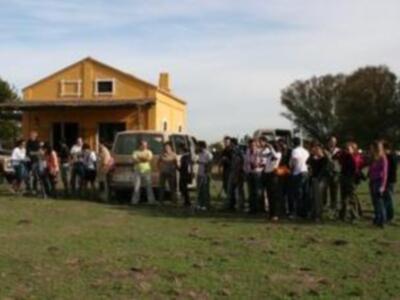 Los técnicos del proyecto ORNITOLOGÍA Y DESARROLLO SOSTENIBLE visitaban hoy Doñana