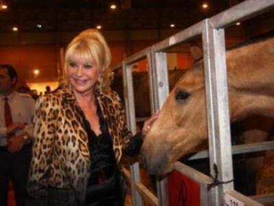 Ivana Trump, una millonaria amante de los caballos