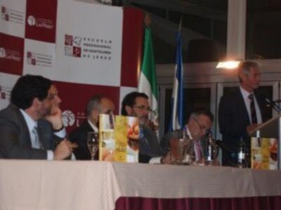 Chipiona representada en la presentación del libro El Jerez en el plato