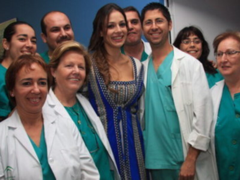 Eva González, cartero Real en el Virgen del Rocío