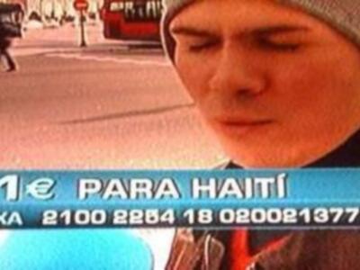 Telecinco propone "1 euro para Haití"