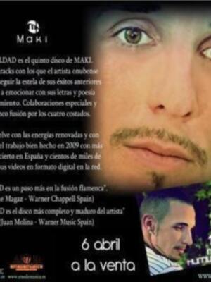 El artista onubense MAKI pondrá cada miércoles banda sonora a Telecinco