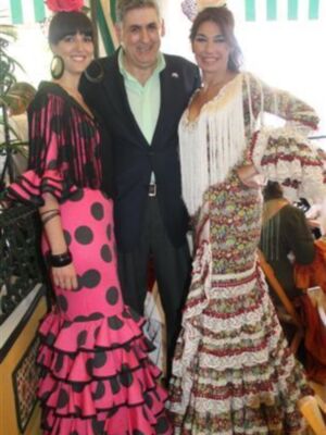 Jose Joaquin Gallardo y Francisco Herrero, premiados en la Feria de Sevilla.