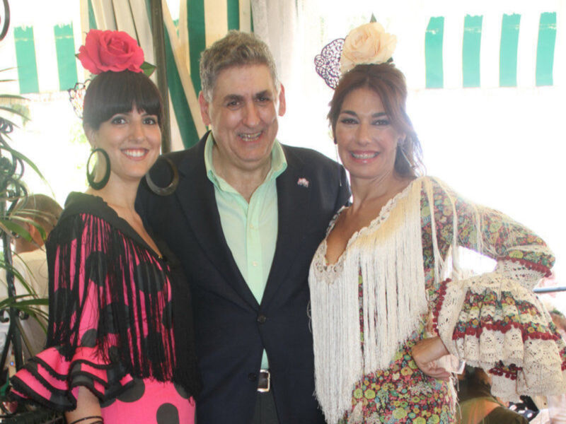 Raquel Revuelta vivió y disfrutó de su primera feria separada