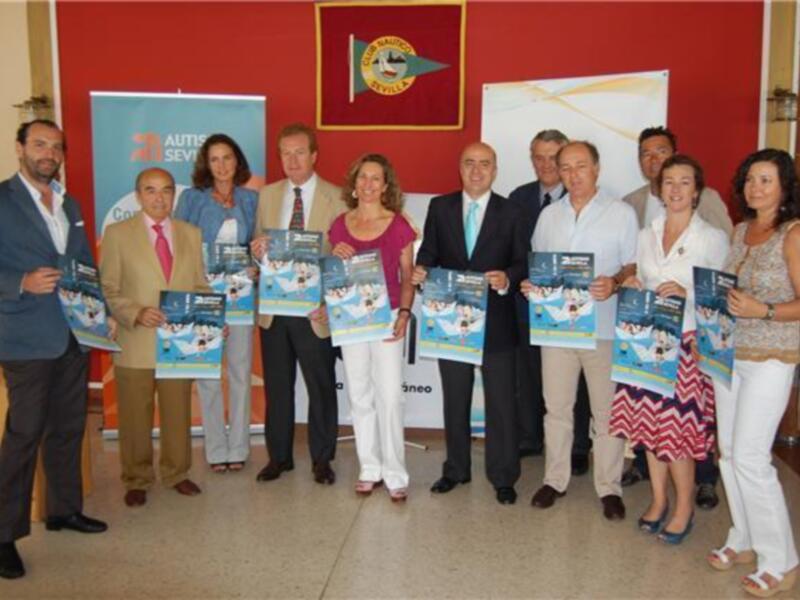 El Club Náutico Sevilla muestra su lado más solidario en la presentación de la XI Gala de la Asociación Autismo Sevilla