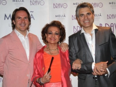 Carmen Sevilla madrina del nuevo negocio Agustín Bravo