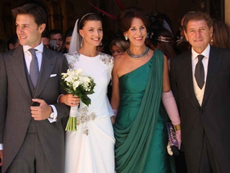Boda en Sevilla de la hija del rejoneador Rafael Peralta