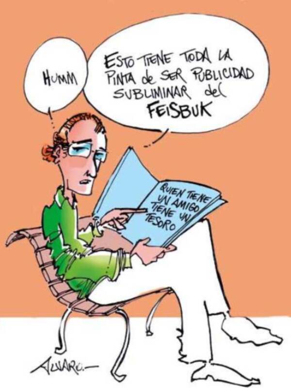 Viñeta de humor de Álvaro Peña