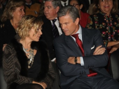  Espartaco, Fran Rivera y Eugenia Martínez de Irujo coinciden en Sevilla en el salón del caballo