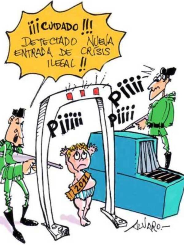 Viñeta de humor de Álvaro Peña